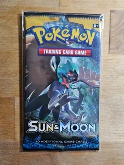 Pokemon TCG Sun & Moon Base Set Booster Pack, 07 - Image 1
