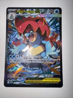 Mega Feraligatr ex 274/217 SIR English ME Ascended Heroes ASC Pokemon TCG - Image 1