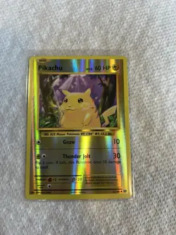 Pokemon Pikachu Reverse Holo Evolutions 35/108 60 HP Common Basic English - Image 2