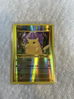 Pokemon Pikachu Reverse Holo Evolutions 35/108 60 HP Common Basic English - Image 3