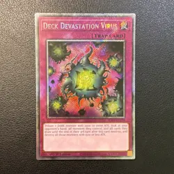 Yu-Gi-Oh! TCG Konami Deck Devastation Virus RA03-EN150 1st Edition Holo - Image 1