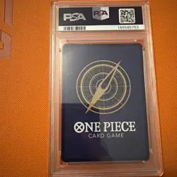 One Piece CCG Shanks Wanted Alternate Art OP09-004 PSA 10 Gem Mint - Image 2