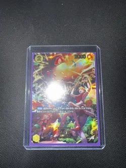 2026 ONE PIECE JPN EB04-EGGHEAD CRISIS SPECIAL ALTERNATE ART #106 ZEUS P - Image 1