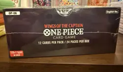 One Piece English TCG Wings of the Captain OP-06 Booster Box Sealed - Image 2