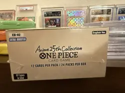 One Piece EB-02 Anime 25th Anniversary Collection Box Factory Sealed 24 Packs - Image 5
