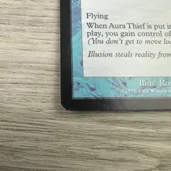 MTG Aura Thief Nemesis Rare Blue Illusion Creature Card 26/143 - Image 2