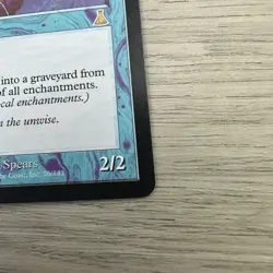 MTG Aura Thief Nemesis Rare Blue Illusion Creature Card 26/143 - Image 3