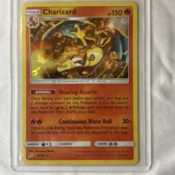 Charizard 14/181 SM-Team Up Rare Regular 150 HP Continuous Blaze Ball Card *MINT - Image 2
