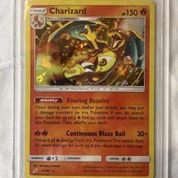 Charizard 14/181 SM-Team Up Rare Regular 150 HP Continuous Blaze Ball Card *MINT - Image 4