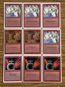 MTG Red Burn Deck 60 Cards Ready to Play Lightning Bolt Fireball Magic - Image 2