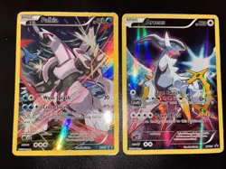 Pokemon Card Lot Arceus XY116 + Palkia XY75 Black Star Promo Holo LP/NM - Image 1