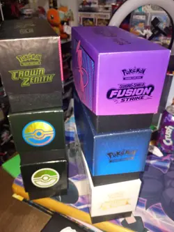 Lot Of 6 Empty ETB Elite Trainer Box Pokemon Card Boxes - ETB Boxes Only - Image 4