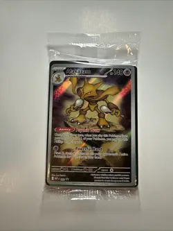 Alakazam 009 Black Star Promo Holo Me01 Mega Evolution Pokemon Card Sealed NM - Image 1
