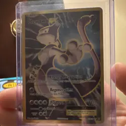 Pokemon Mewtwo EX Full Art Ultra Rare Holo Evolutions 103/108 TCG Card - Image 1