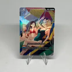 Bandai Gundam TCG Phantom Aria Moment of Rest Foil Card U+ Alt Art - Image 1
