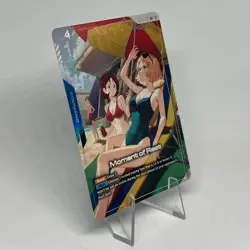Bandai Gundam TCG Phantom Aria Moment of Rest Foil Card U+ Alt Art - Image 2