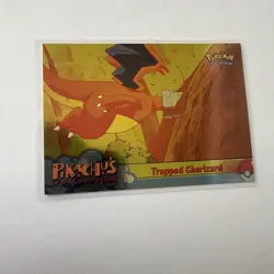 Pokemon 1999 Topps Movie Card #51 “Trapped Charizard” Foil LP - Image 4