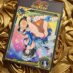 Grayfia Lucifuge High School DXD Butterfly Goddess Anime Waifu Girl Card BLUE - Image 3