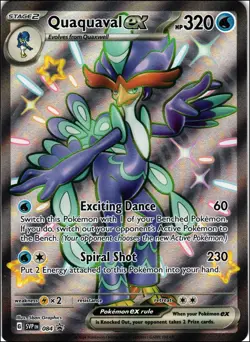 SV: Scarlet & Violet Promo Cards #084 Quaquaval ex - Image 1