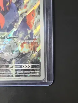 Pokemon TCG White Flare Gigalith Illustration Card 129/086 Rare - Image 4