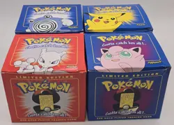 23K Gold Pokemon Cards Burger King OG Boxes & Certs of Authenticty +Free Cards - Image 3