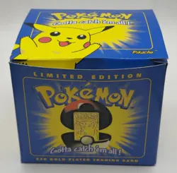 23K Gold Pokemon Cards Burger King OG Boxes & Certs of Authenticty +Free Cards - Image 5