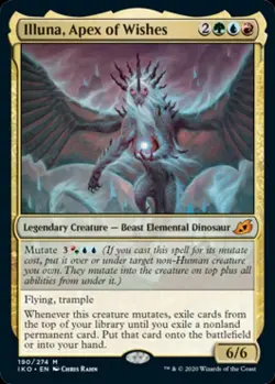 Illuna, Apex of Wishes - IKO MTG - Light Play - Image 1