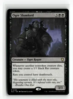 Ogre Slumlord Bloomburrow NM Rare #145 MTG Magic - Image 1