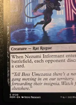 Nezumi Informant 0120 Common March Of The Machine Magic: The Gathering - Image 4