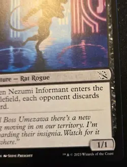 Nezumi Informant 0120 Common March Of The Machine Magic: The Gathering - Image 5