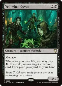 4 x Veinwitch Coven - Commander: Secrets of Strixhaven - NM-Mint - MTG - Image 1
