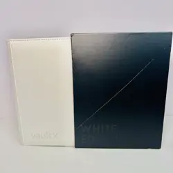 Vault X White Edition 4-Pocket Exo-Tec Zip Binder - 160 Cards - New - Image 1