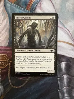 Putrid Goblin x1 Mtg Moden Horizons - Image 1