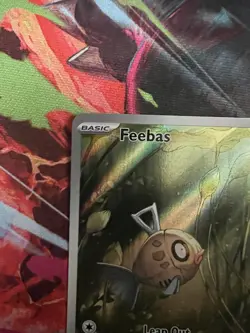 Pokemon TCG Feebas 198/191 Illustration Rare Sv08 Surging Sparks English Holo - Image 5
