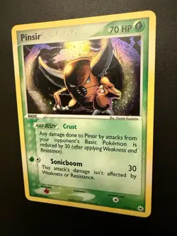 Pokemon TCG Holo Ultra Rare Pinsir 13/101 Hidden Legends Light Play Near Mint 13 - Image 3