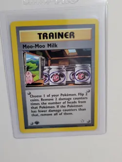 Moo-Moo Milk - Pokemon Neo Genesis First 1st Edition #101 - Common Trainer - Image 1