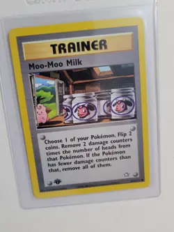 Moo-Moo Milk - Pokemon Neo Genesis First 1st Edition #101 - Common Trainer - Image 1
