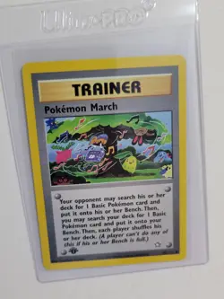 Pokemon March - Pokemon Neo Genesis First 1st Edition #102 - Common Trainer - Image 1