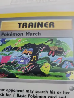 Pokemon March - Pokemon Neo Genesis First 1st Edition #102 - Common Trainer - Image 3