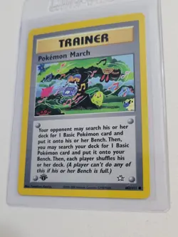 Pokemon March - Pokemon Neo Genesis First 1st Edition #102 - Common Trainer - Image 1