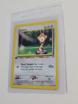 Sentret - Pokemon Neo Genesis First 1st Edition #71 - Common - Image 1