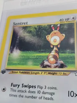 Sentret - Pokemon Neo Genesis First 1st Edition #71 - Common - Image 3