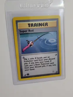 Super Rod - Pokemon Neo Genesis First 1st Edition #103 - Common Trainer - Image 2