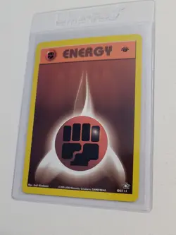 Fighting Energy - Pokemon Neo Genesis First 1st Edition #106 - Common - Image 1