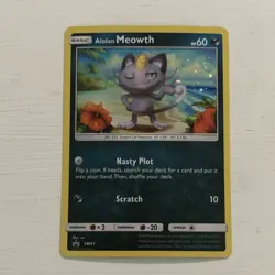 The Pokemon Company Alolan Meowth SM51 Holo Promo Sun & Moon Promos Basic 60 HP - Image 1