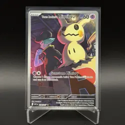 Pokemon TCG Team Rocket’s Mimikyu 238/217 Illustration Rare - Image 1