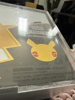 Pokemon TCG: New 25th Anniversary Ultra-Premium Collection Box-W/ Acrylic Case 820650809149 - Image 3