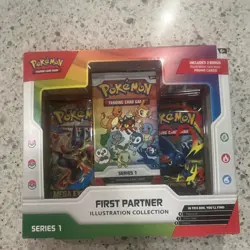 Pokemon TCG Ascended Heroes First Partner collection Sealed Box - Image 1