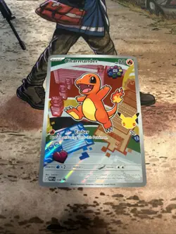 First Partner Illustration Charmander Promo Full Art Holo 038 Pokemon TCG - Image 1