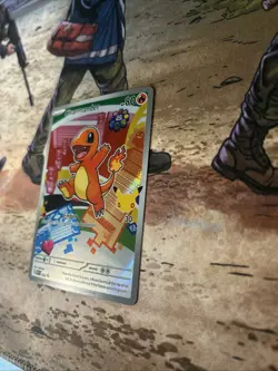 First Partner Illustration Charmander Promo Full Art Holo 038 Pokemon TCG - Image 3